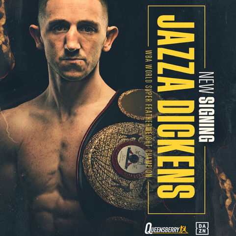 Jazza Dickens signs for Queensberry Promotions