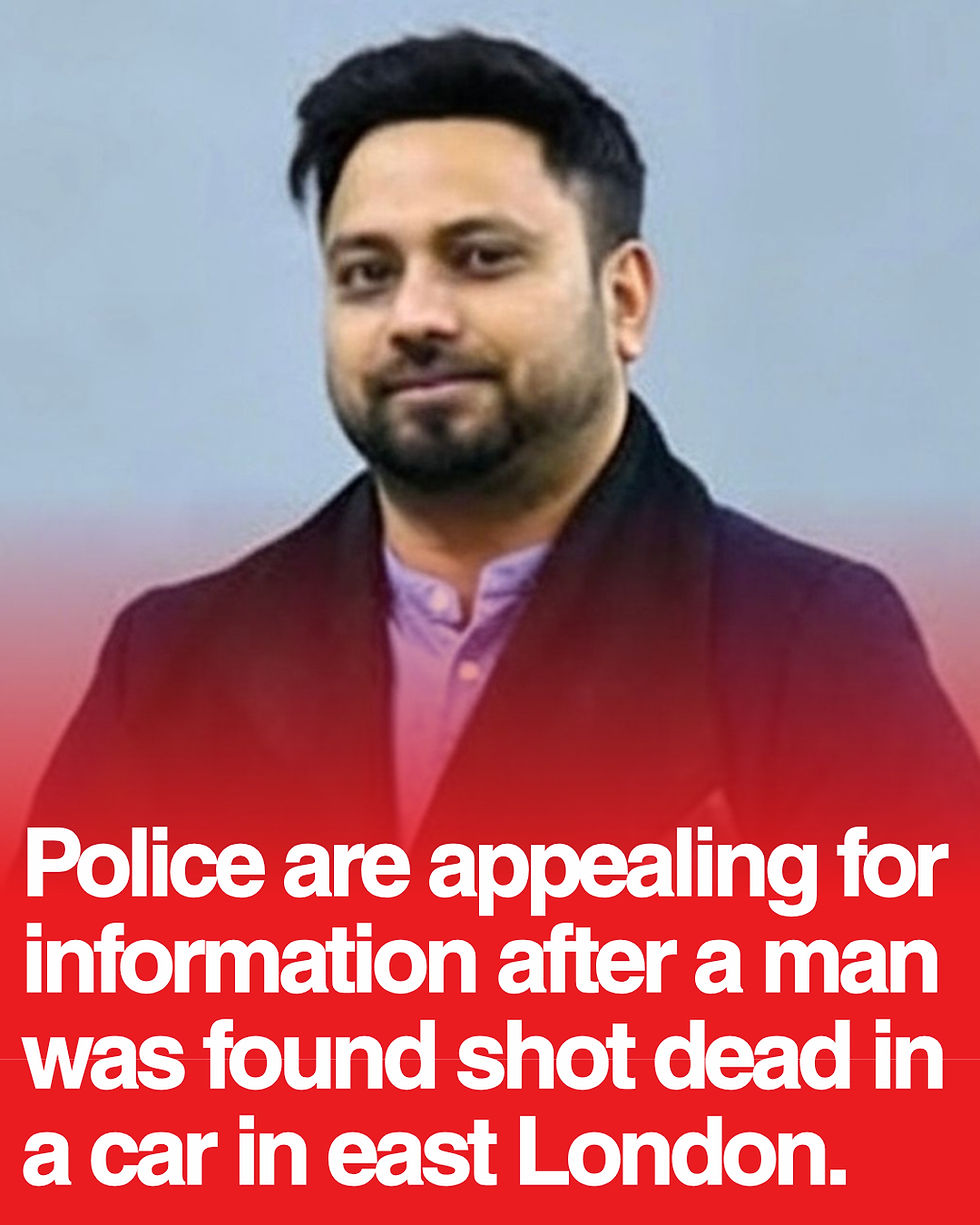 Masum Miah, 42, was found by officers at around 3am on Tuesday morning on St Bartholomew's Road, East Ham, after they responded to reports of gunshots.