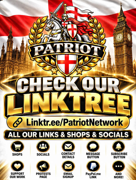 Check our Linktree for all our links etc for Patriot Network & Vybify .Linktr.ee/PatriotNetwork