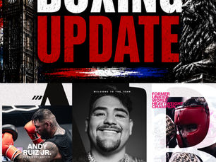 Andy Ruiz Jr signs with Matchroom Boxing.