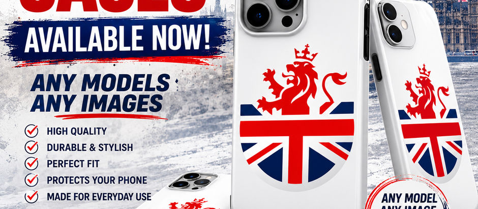 ๐ฑ๐ฌ๐ง PHONE CASES AVAILABLE NOW! ๐ฌ๐ง๐ฑ Fancy something a bit different for your phone? ๐๐ฅ