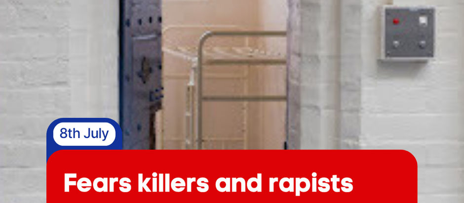 The prisons watchdog has said it will keep a close eye on criminals released early from jail under a government scheme, amid concerns that rapists could be among them.