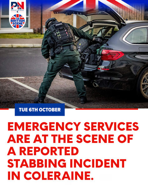 Police and paramedics received reports of a stabbing incident close to Iceland on Railway Road at around 1:30pm.