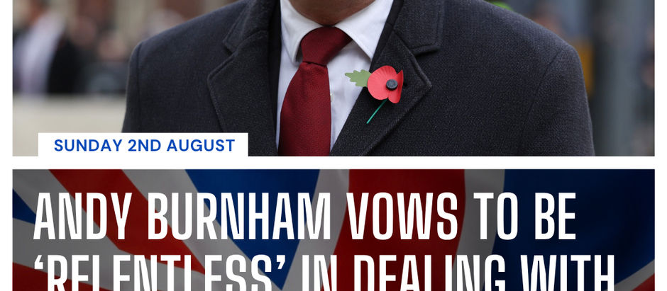Andy Burnham has vowed to be βrelentlessβ in dealing with the small boats crisis