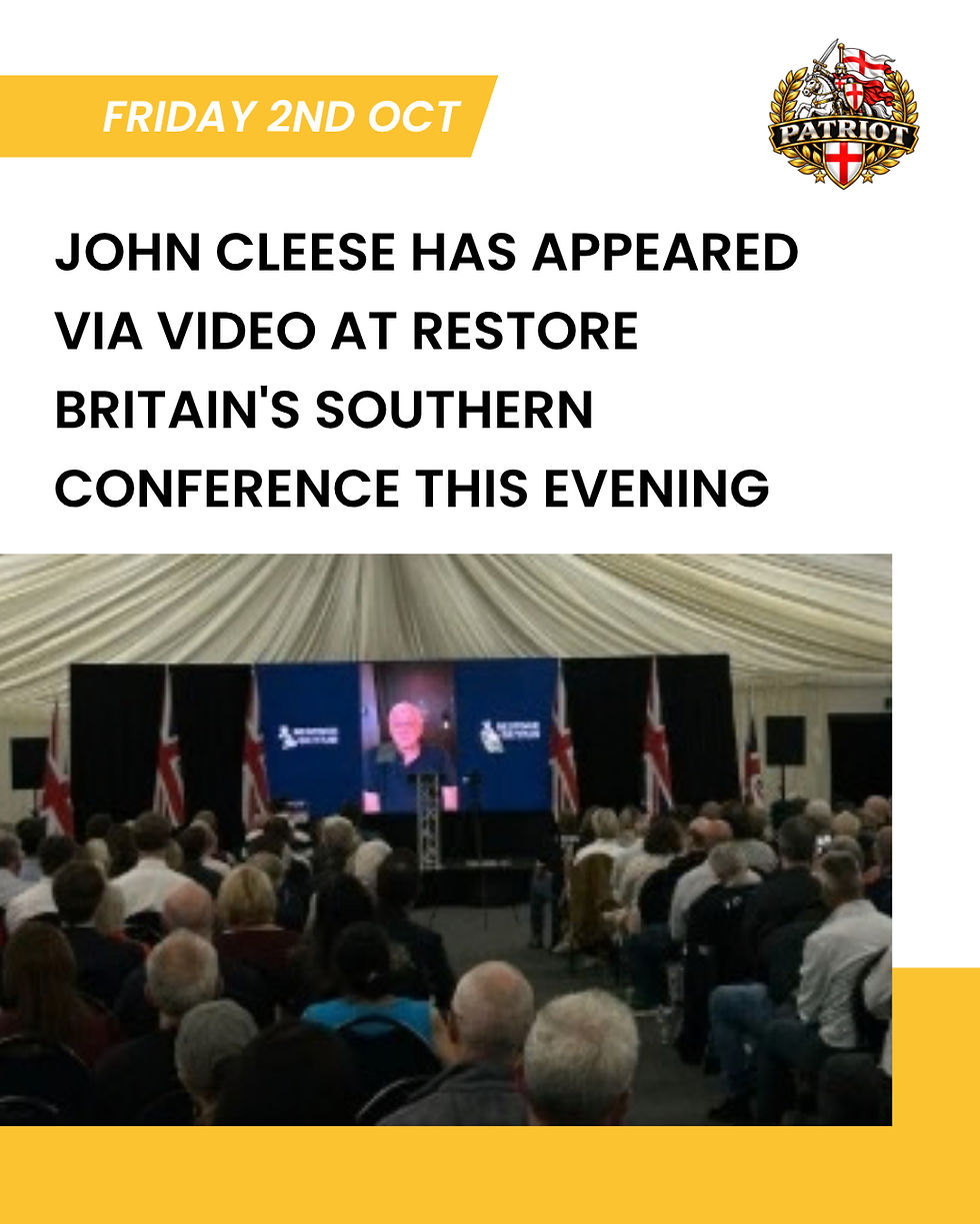 Legend @JohnCleese !! Quality. Instead of a takeaway guys. Spend ÂŁ20 on joining #RestoreBritain instead.