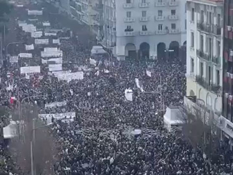 🚨🇬🇷 #Greece PARALYSED as massive PROTESTS erupt across the country.
