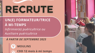 L'IFAP Anna Rodier recrute un formateur
