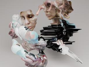 My photogrammetry installation RE-FLUO at Torino Esposizioni