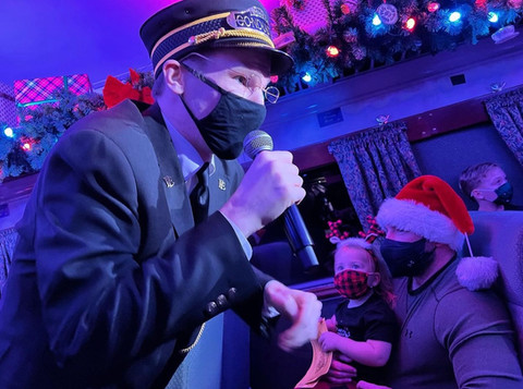 The Conductor in The Polar Express (2021)