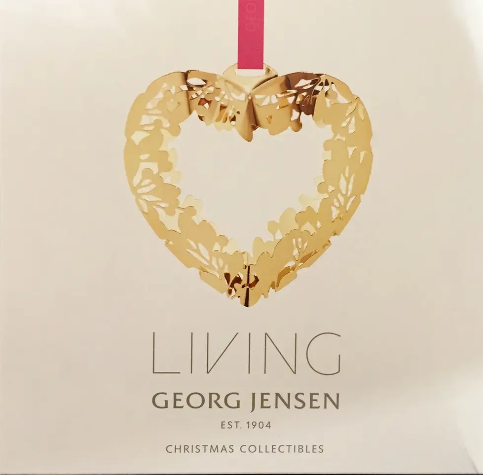 Georg Jensen Christmas ornament 2015 with copy by Proactor.