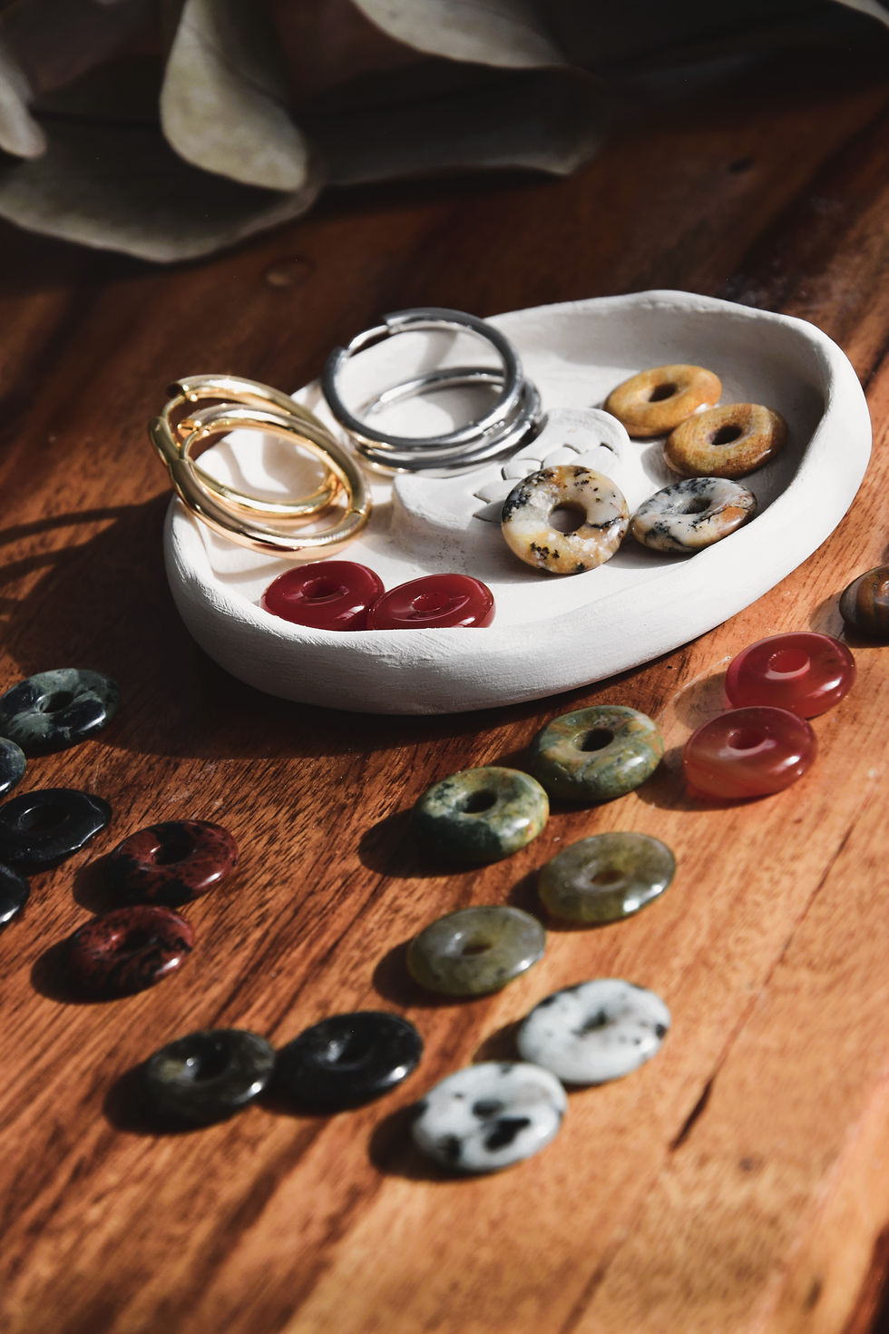 PI-Scheiben Paar (für Ohrringe)