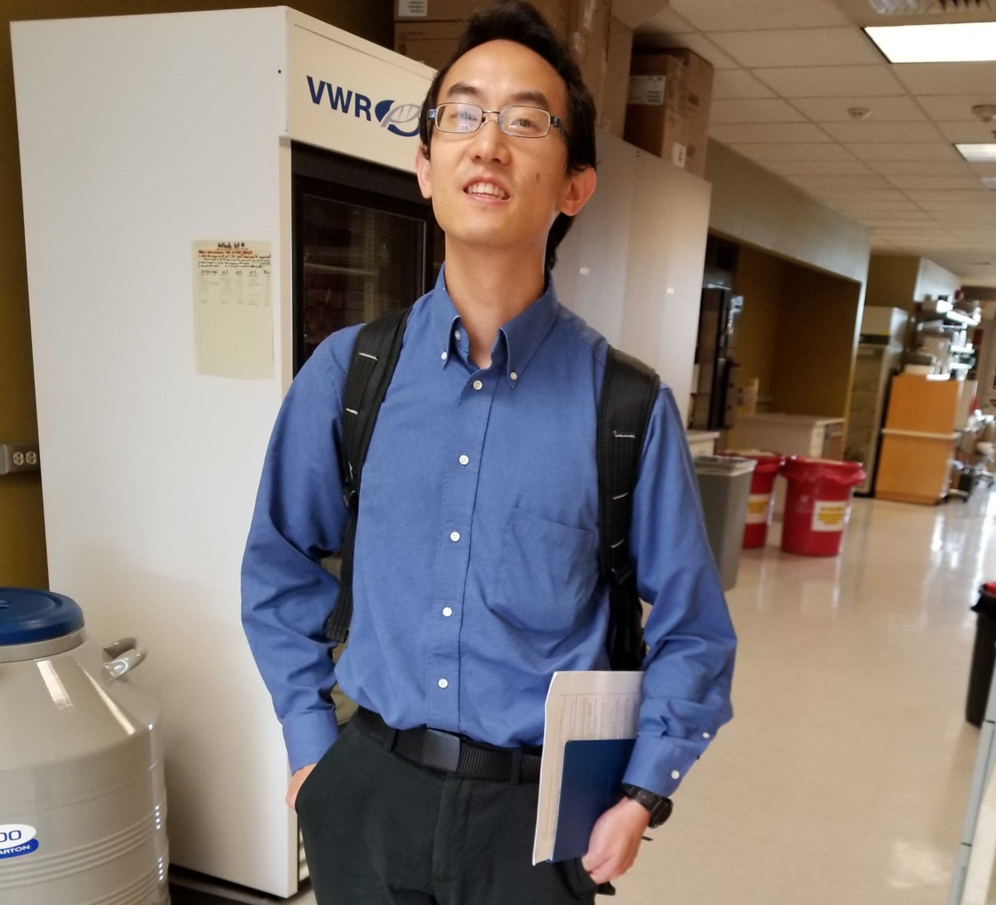 Stevephen defends his thesis