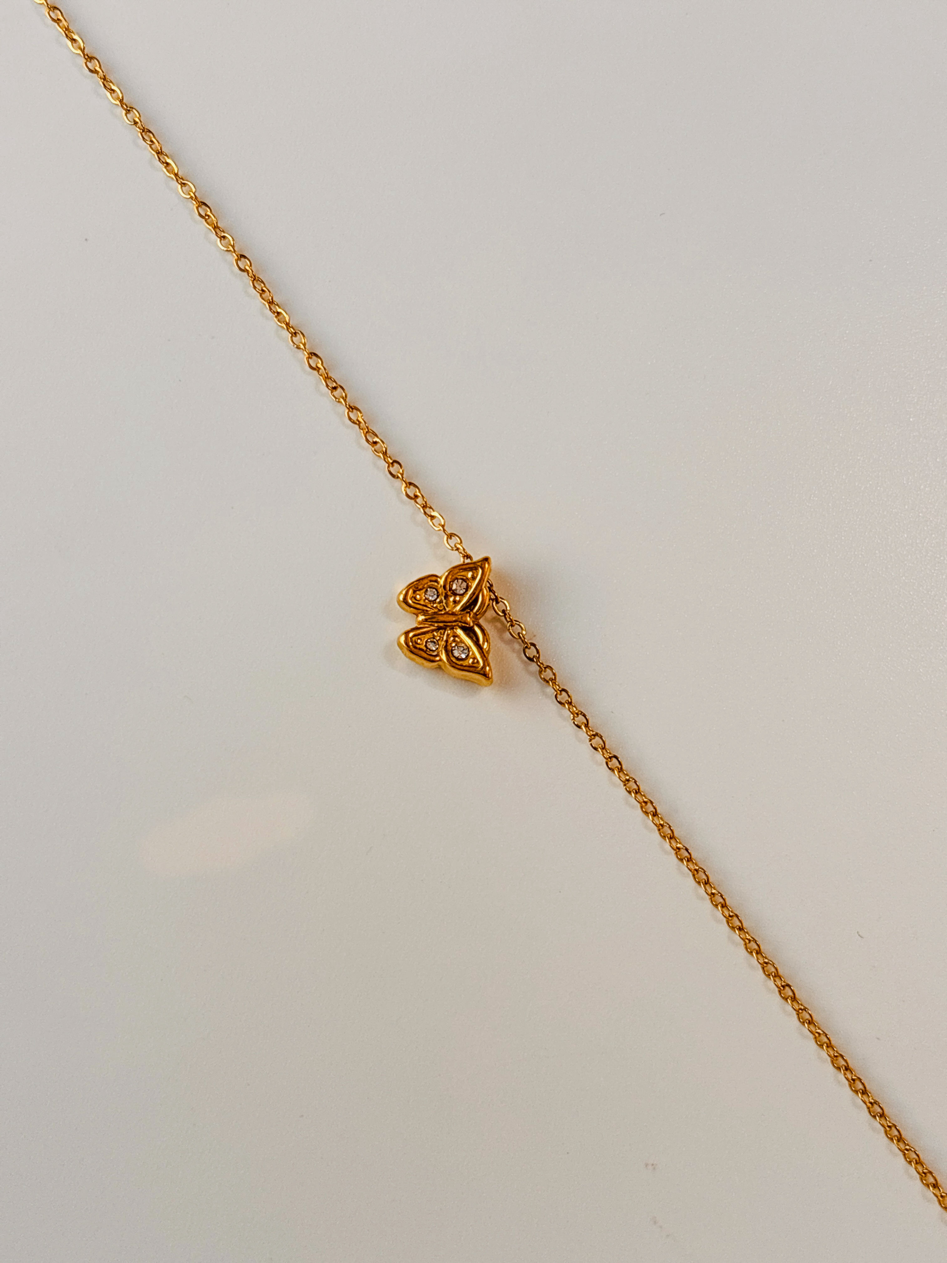 The Butterfly Sleek Anklet