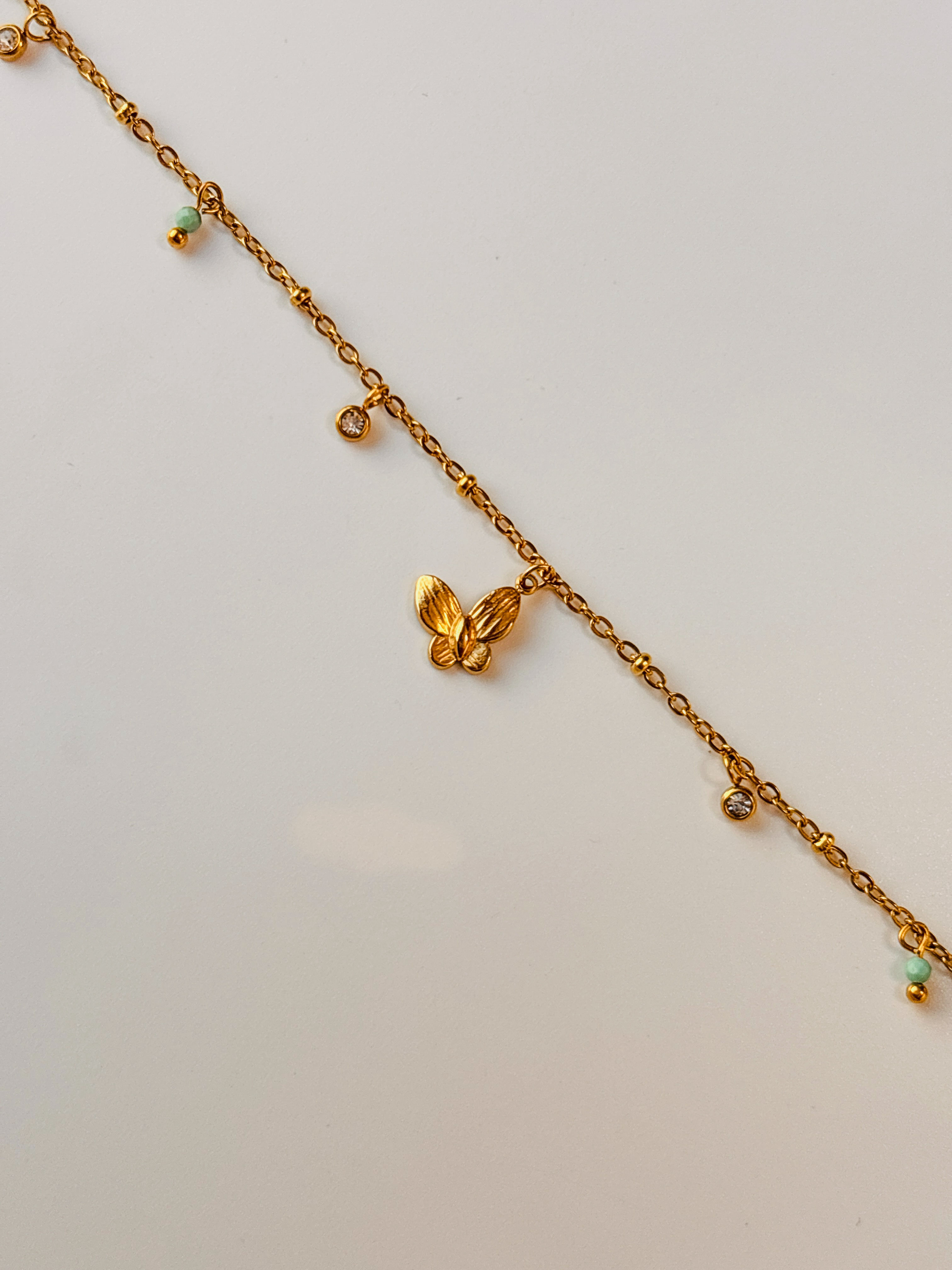 The Butterfly Charm Anklet