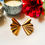 Thumbnail: Gold Plated Brass Earrings