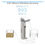 Thumbnail: FS-TFC 4-Stage Portable Water Filter Pump 0.01 Micron Water Purifier Survival G