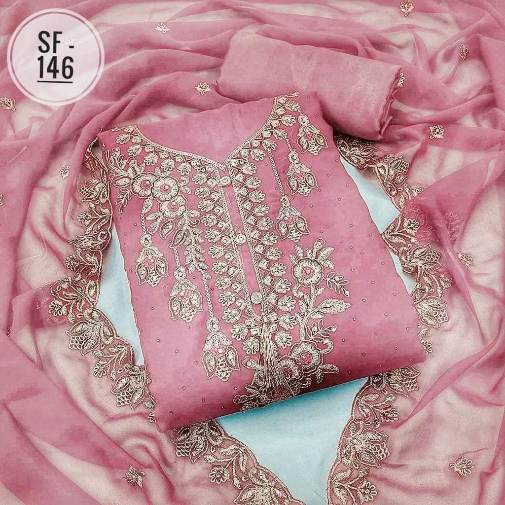 Eid Collection-5 new design jorget 3 piece