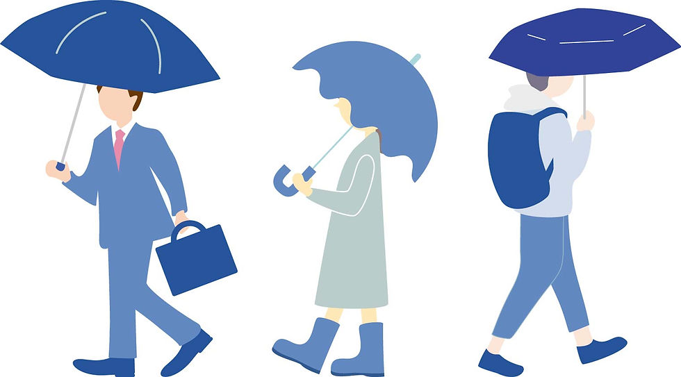 梅雨の不調とは