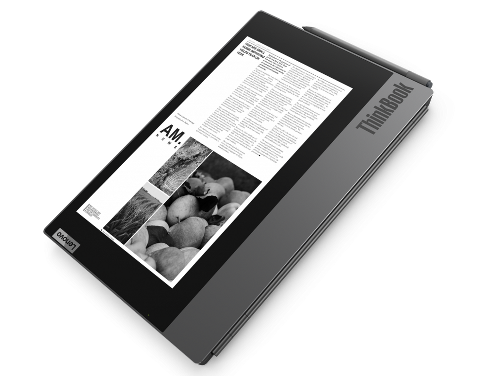 Lenovo s ThinkBook Plus Modernizes Multitasking With A New Laptop Category