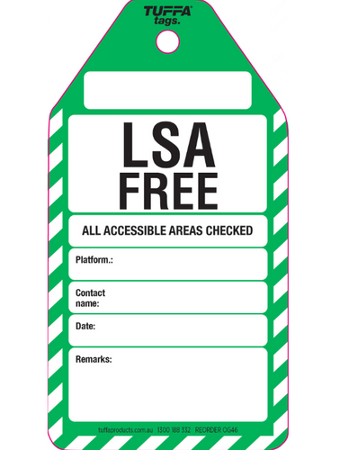 LSA Free Tags - 100 pack | CCS