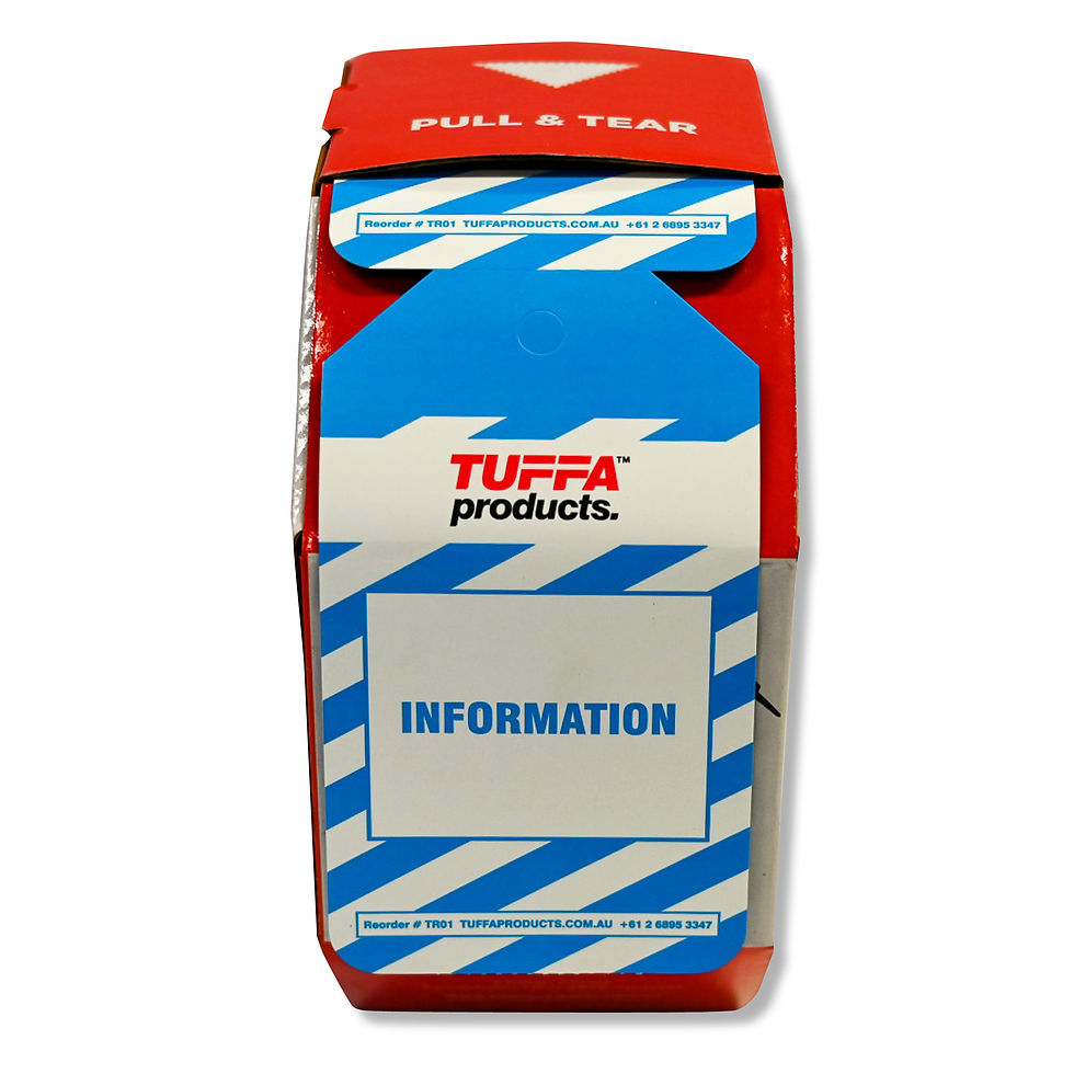 Thumbnail: Tags On A Roll - Information (100 tags per roll)