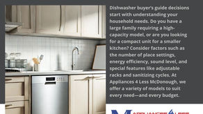 Dishwasher Buyer’s Guide | McDonough Open Box Deals