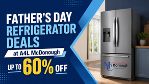 Father’s Day Refriegartor Deals at A4L McDonough Up to 60% Off