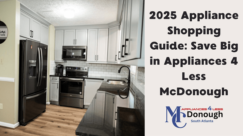 Big Deals on Appliances 4 Less