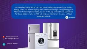 Top 10 Must-Have Appliances for Every Modern Home in 2025