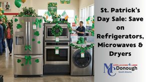 St. Patrick’s Day Sale: Save on Refrigerators, Microwaves & Dryers