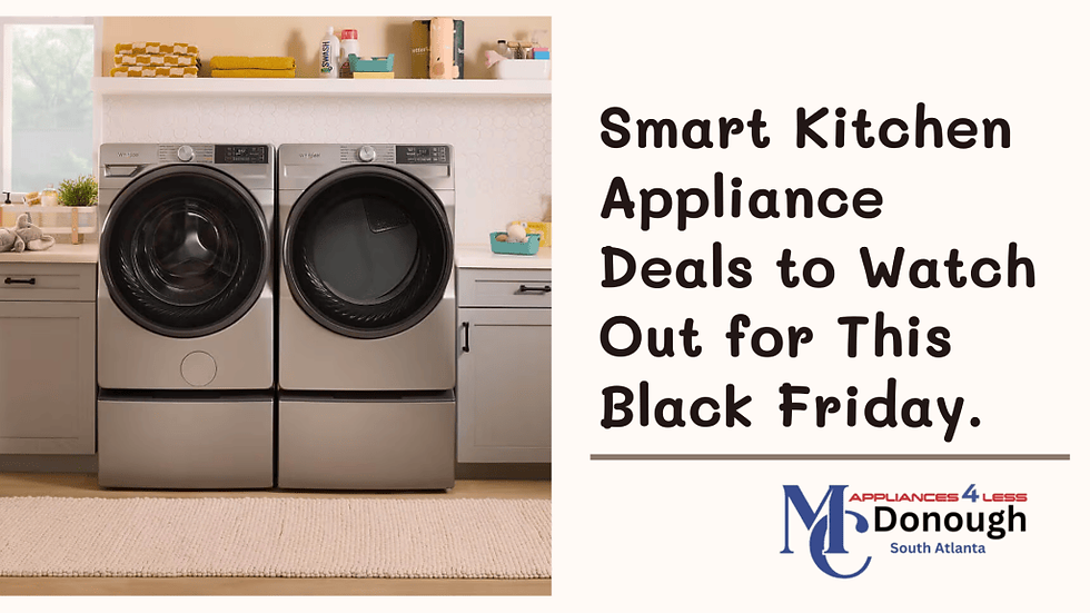 Smart Kitchen Appliance Deals