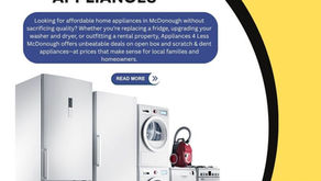 Affordable Home Appliances in McDonough: Shop Smart & Save Big