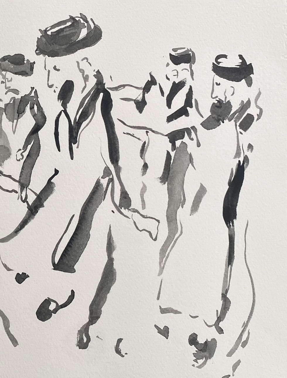 Thumbnail: Dancing Hassidim No. I