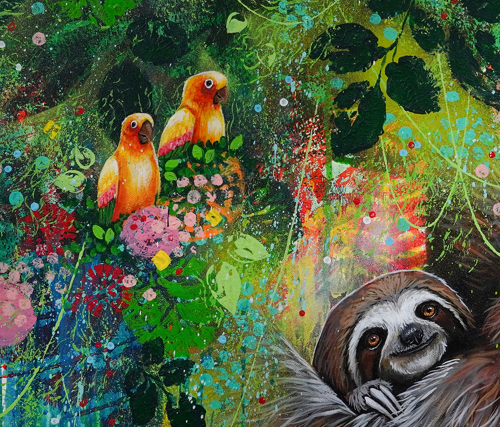 Thumbnail: Tout contre toi - 24 x 24 inches