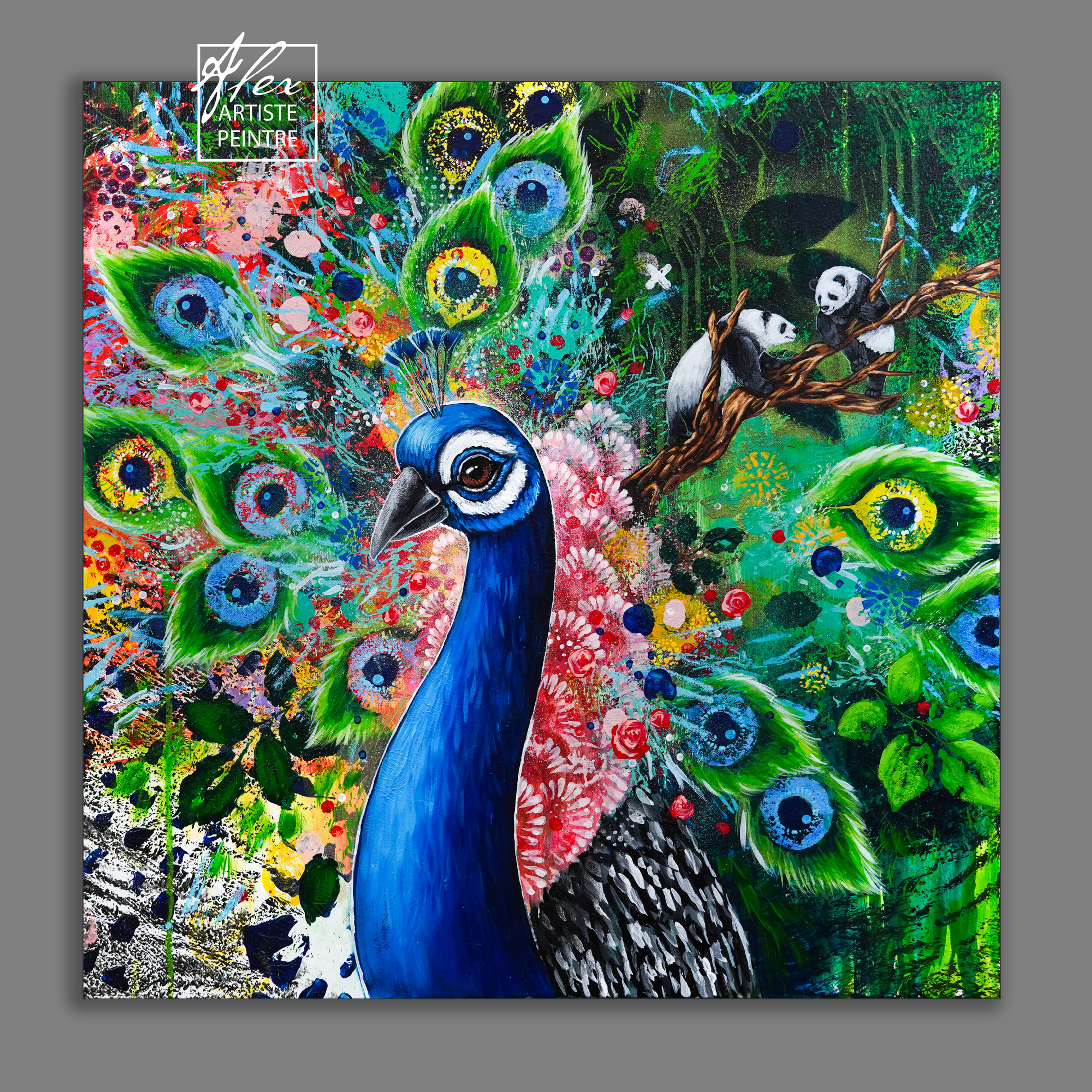 Oser être soi - 24 x 24 inches