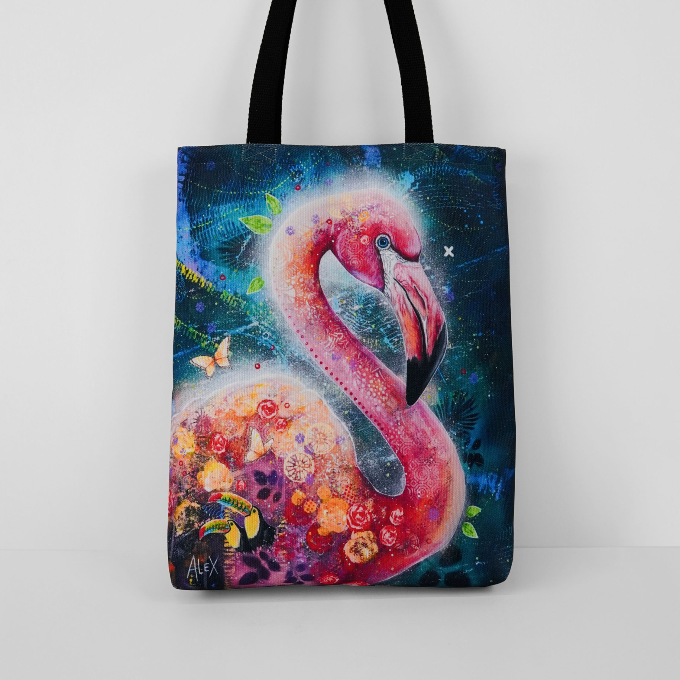 Sac - Flamant rose