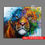 Miniature : Reproduction lion 2 - 20 x 24po
