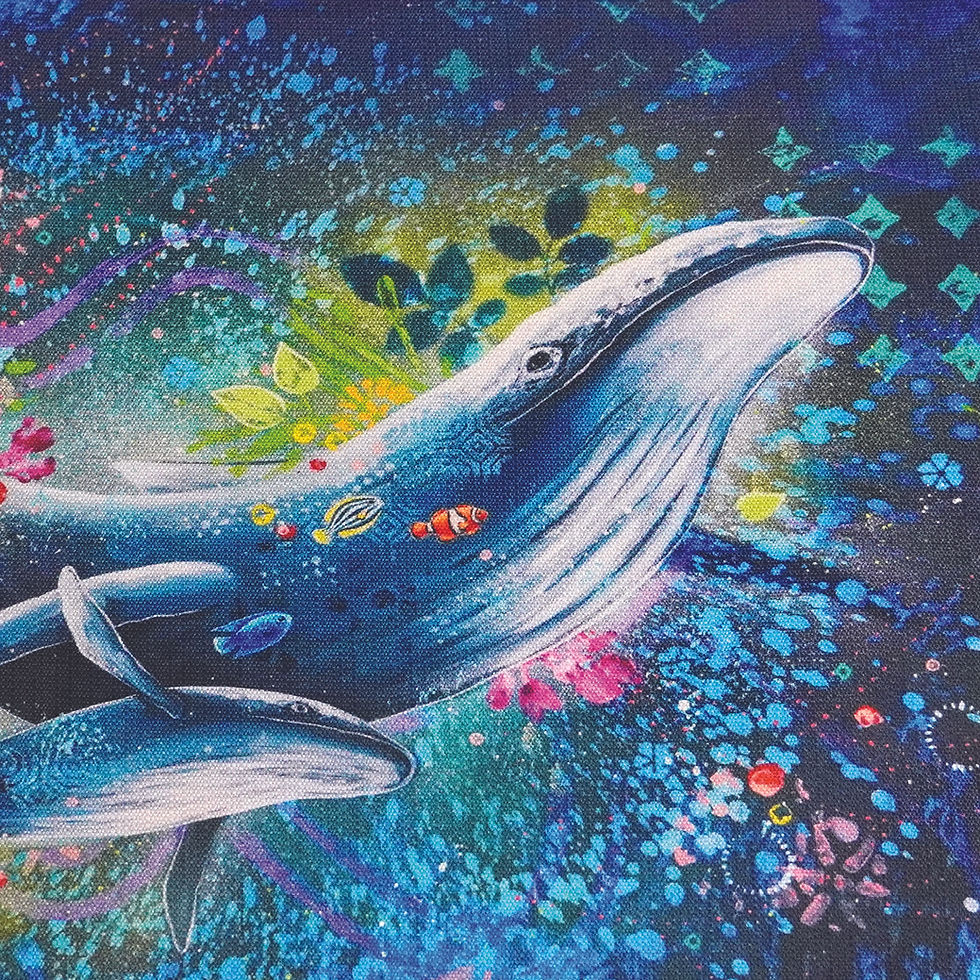 Miniature : Napperon - Baleine