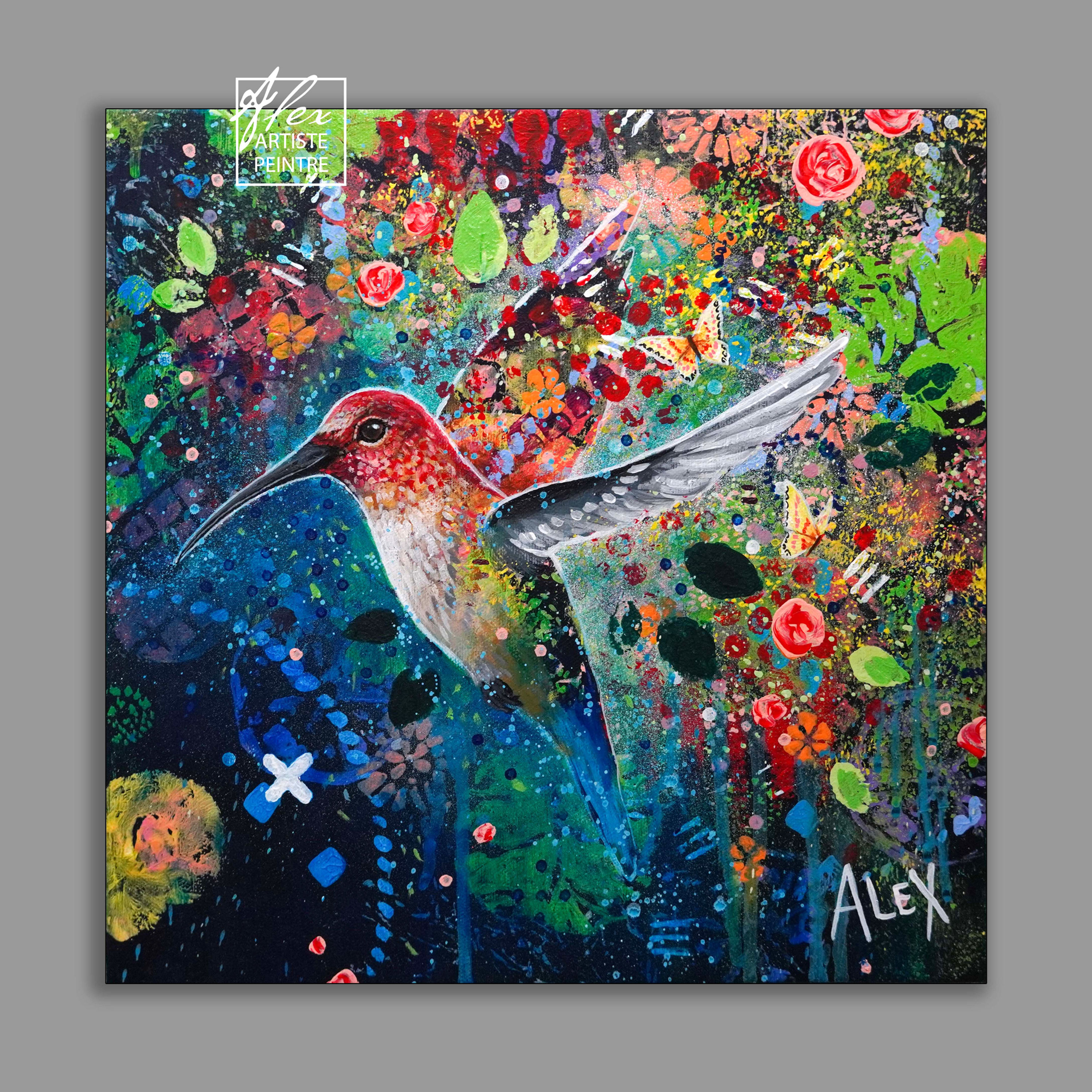 Live - 12 x 12 inches