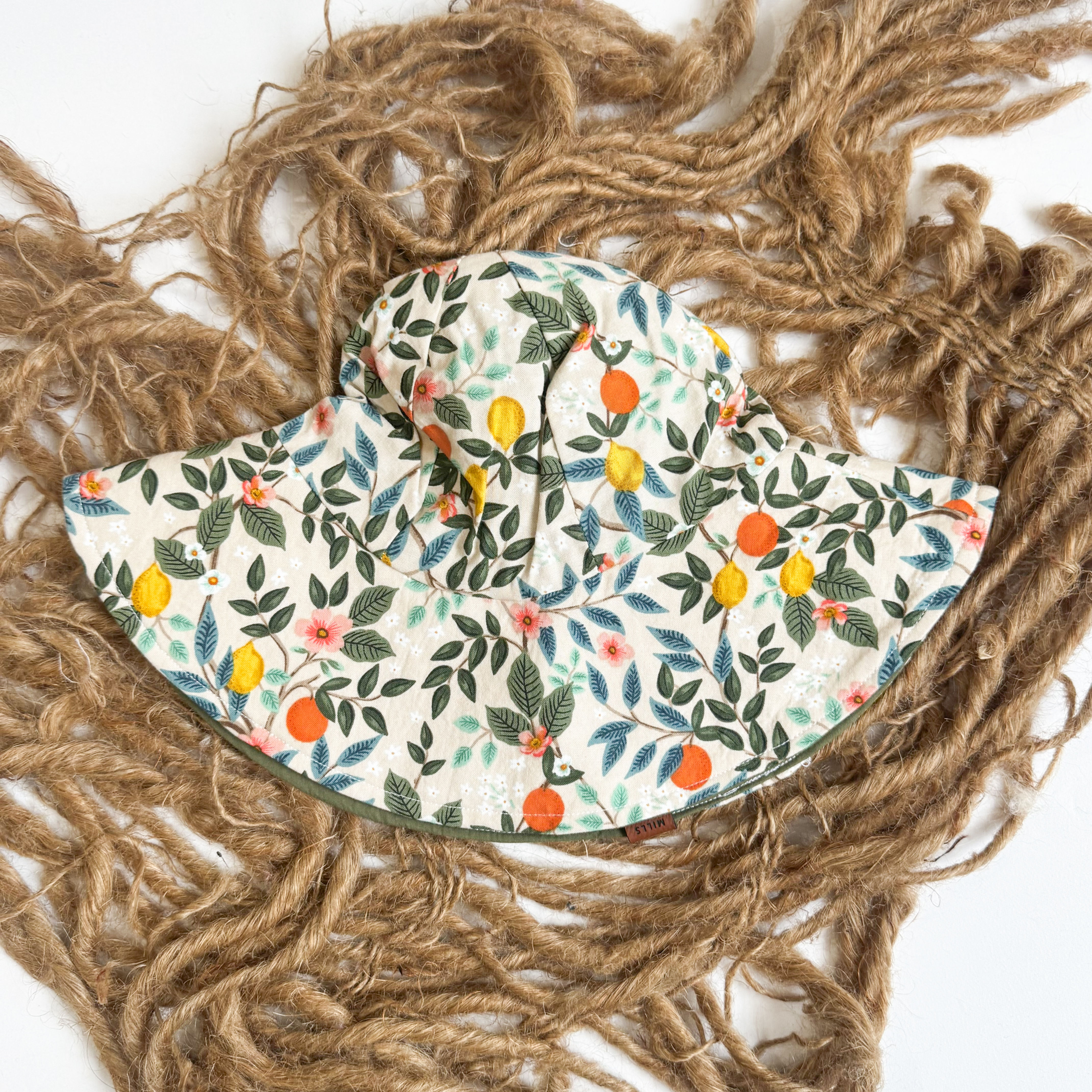 Citrus Grove Sun Hat size Medium
