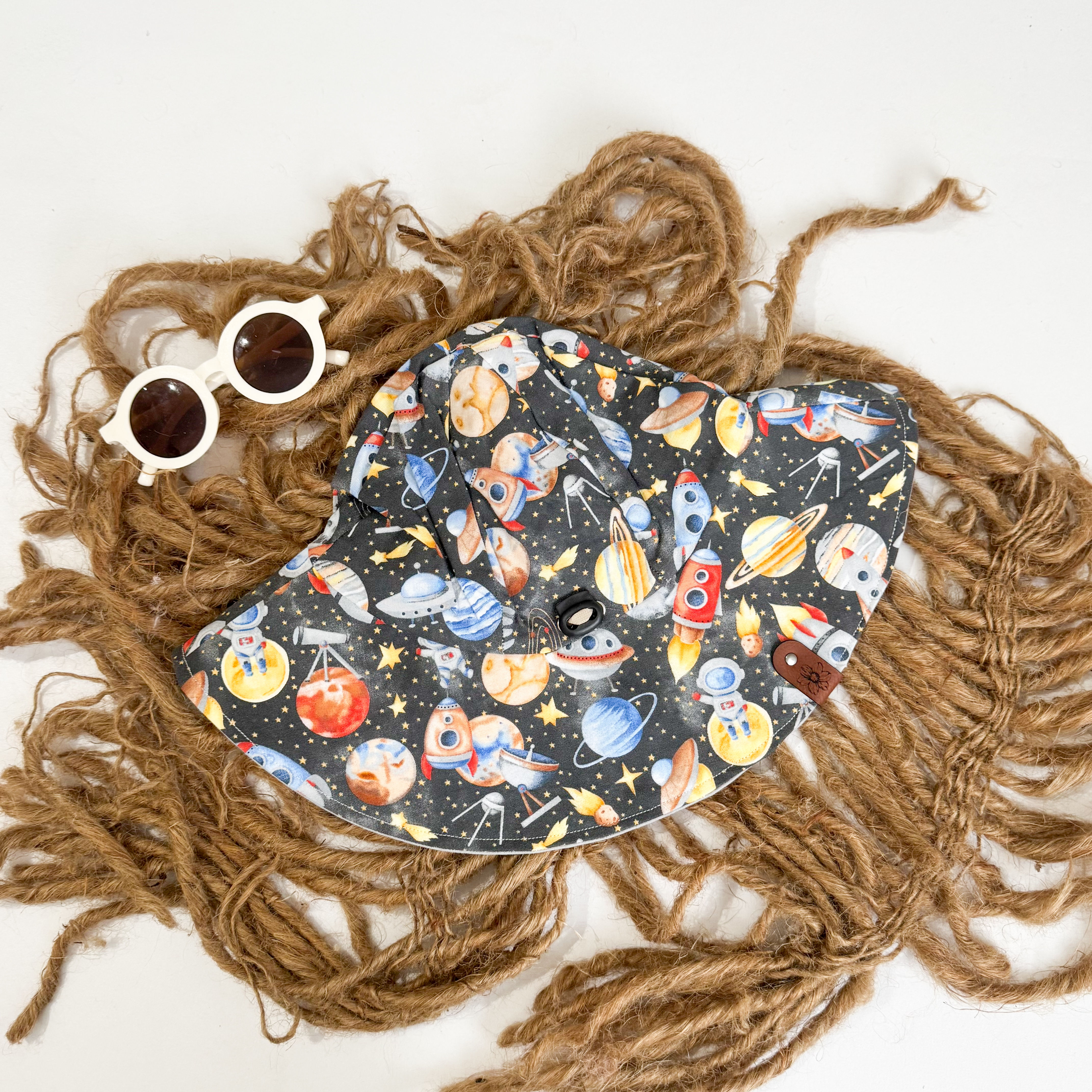 Space Rockets hat size large