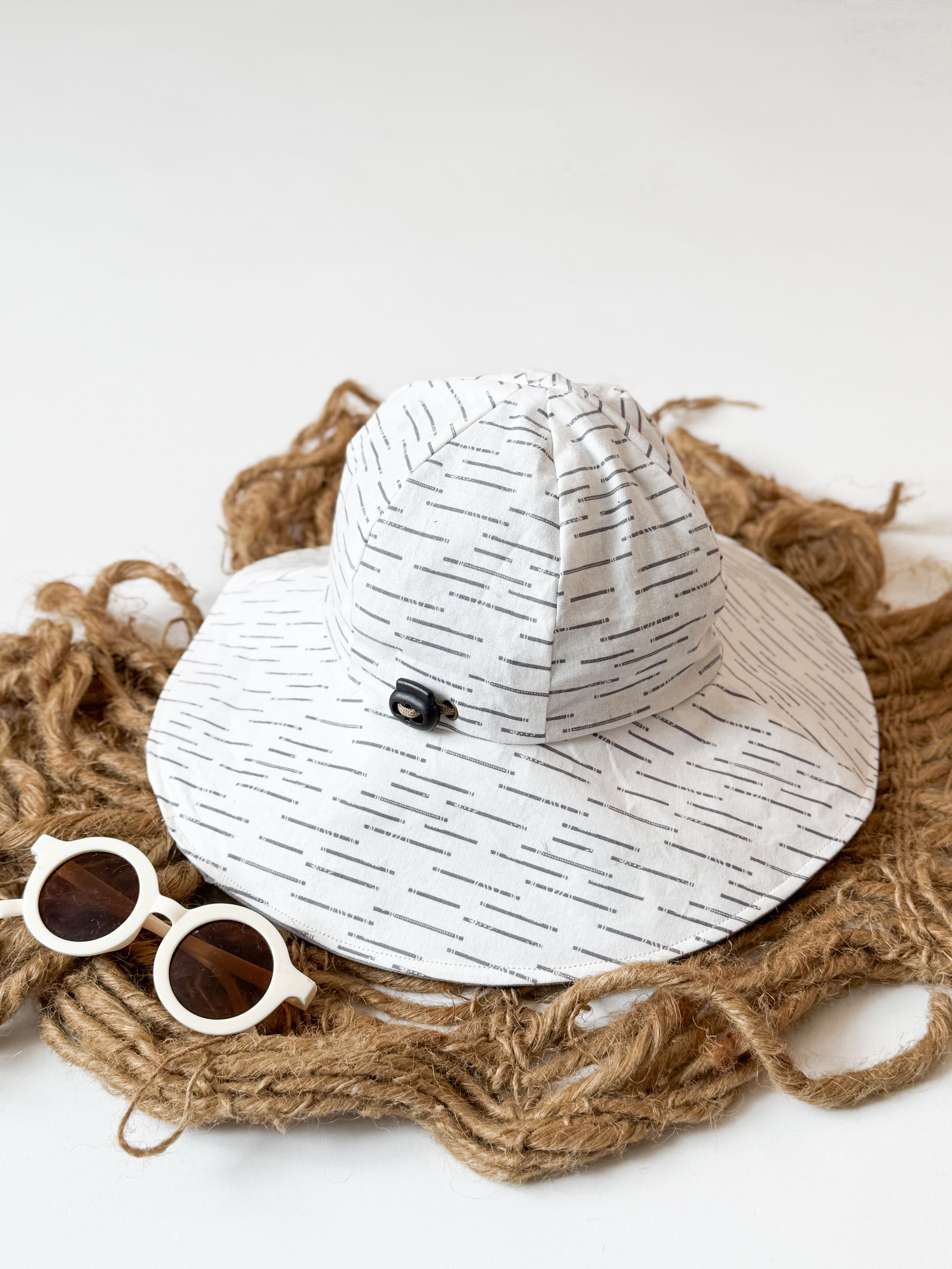 Grey Horizon Sun Hat Size Medium