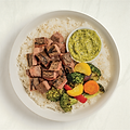 grass-fed tri tip bowl