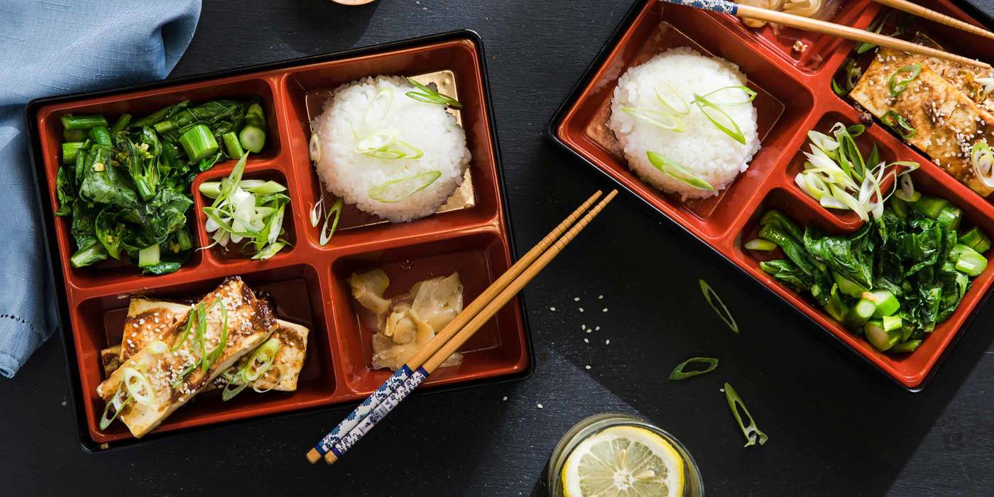 Arranged Food and Objects