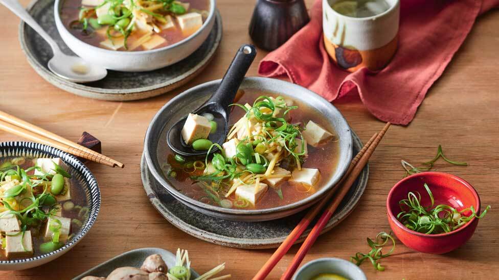 Arranged Food and Objects