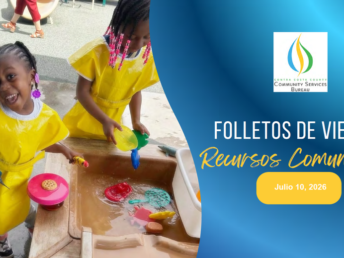 Recursos Para Las Familias - Julio 10, 2026