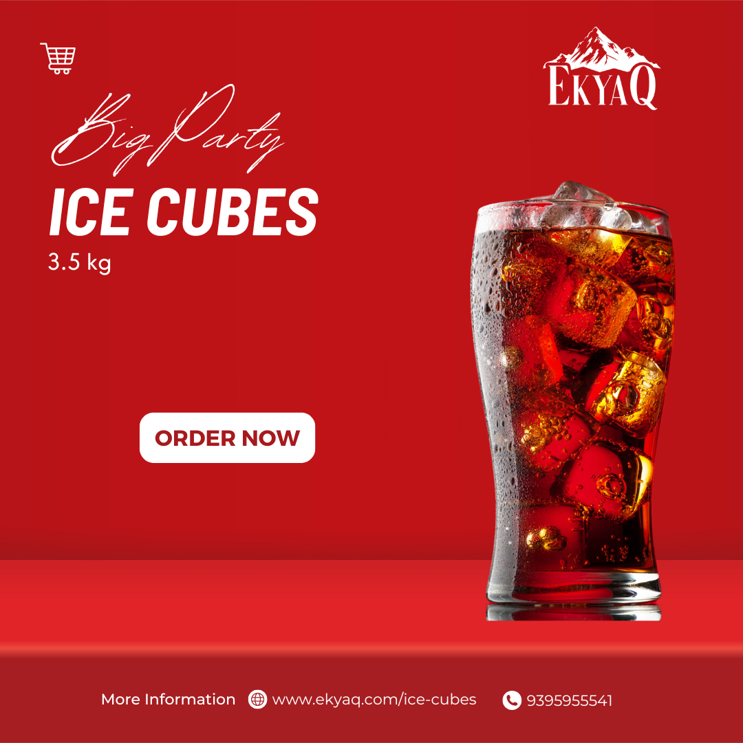 Big Party Ice Cubes - 3.5 kg