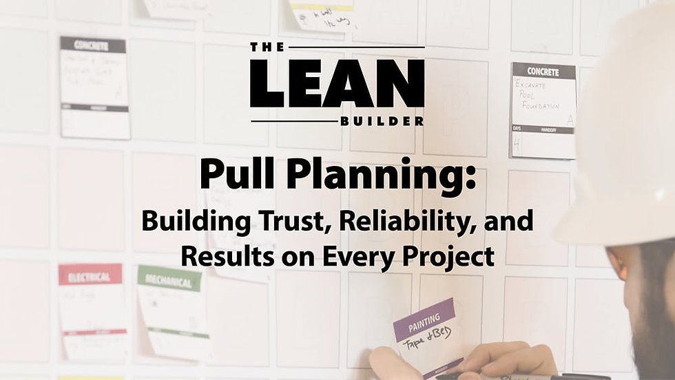 Planificación basada en el modelo Pull: Generando confianza, fiabilidad y resultados en cada proyecto.