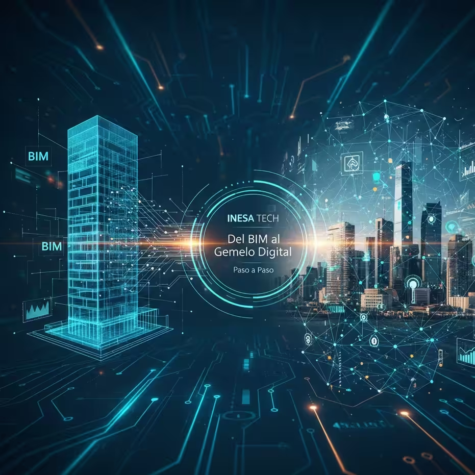 Del BIM al Gemelo Digital: Guía paso a paso para el desarrollo de activos inteligentes