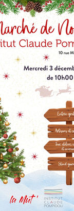 Marché de Noël 2025 à l'institut Claude Pompidou à Nice 